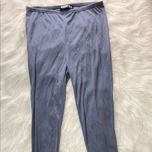 Indigo Crop Halter Top & Leggings Pants Set - Picture 6 of 6